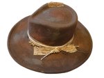 (image for) Rustic faux felt Polyester Hat