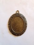 (image for) Blank pendant - Oval #BLP19