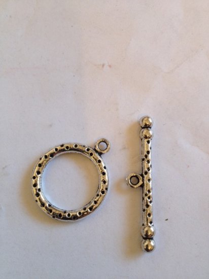 (image for) Toggles - Antique silver #TOG15