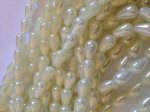 (image for) Cream Glass Angelica pearls #T1060