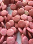 (image for) Plum, Pink, Black faceted agate rounds #1417