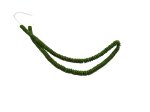 (image for) Green rondelle stone beads 2x6mm #1319
