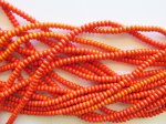 (image for) Orange Rondelle 10mm #1545