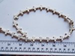 (image for) Off white cross beads #TU1192-12