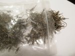 (image for) Earring wires fish hook Antique Bronze (2oz bag) #EAR15