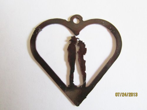 (image for) cowgirl cowboy in heart #337-739