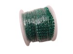 (image for) Rhinestone chain 10yd roll 3.0mm - Aqua