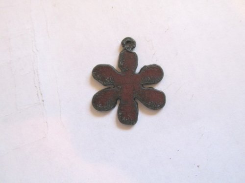 (image for) 6 petal Flower pendant #CG001BB-ped 1 1/4"