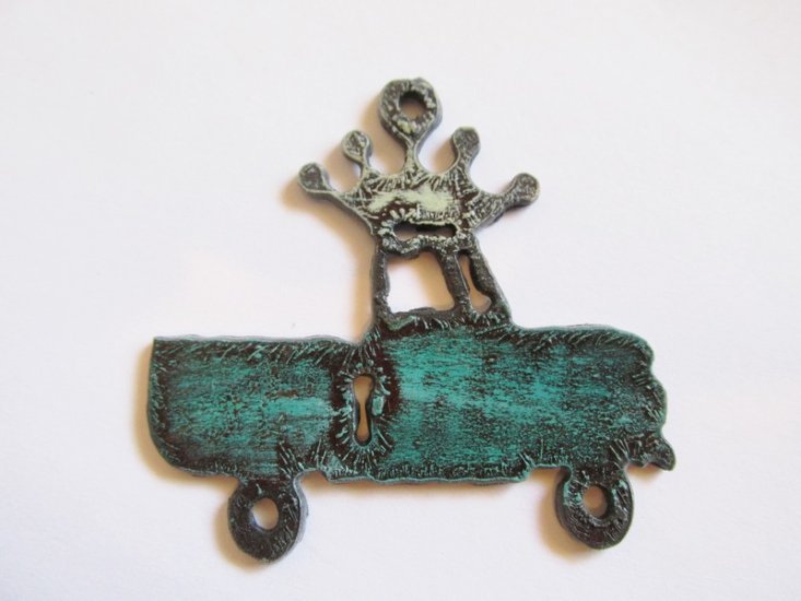 (image for) Vintage old truck with crown #PAT-4