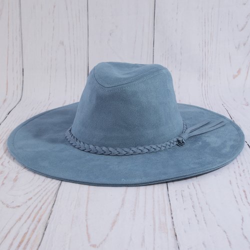 (image for) Floppy wide brim -Denim