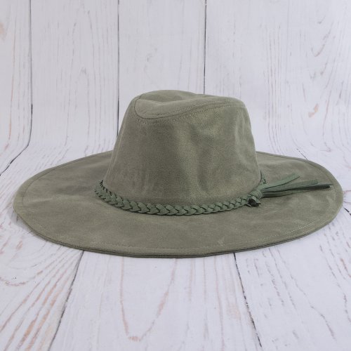 (image for) Floppy wide brim -Sage Green