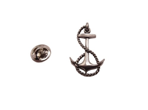 (image for) Anchor Hat pin antique silver #Hatpin-21