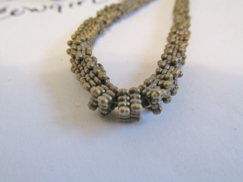 (image for) Bead caps - Antique Bronze #ZA712-C-4