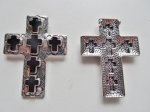 (image for) Black cowgirl cross jewelry pendant #rm-468