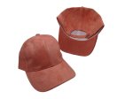 (image for) Vegan suede baseball cap - Apricot