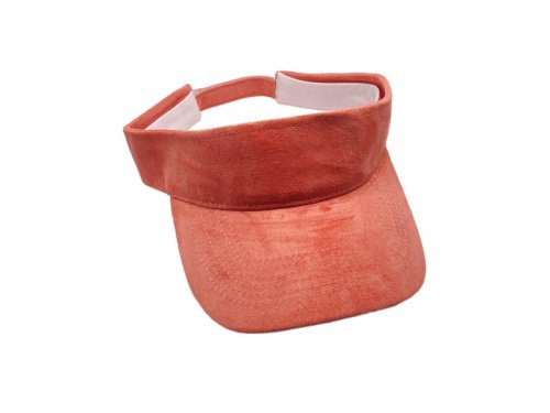 (image for) Vegan Suede Visor - Apricot
