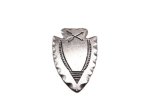 (image for) Arrow head Brass base plated silver tone #SA-9091