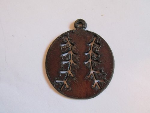 (image for) Baseball rustic pendant #SP-005