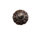 (image for) Antique silver medallion with Agate Stone #HM-13