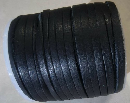 (image for) Deer Skin leather lace 4mm- Black