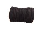 (image for) Leather Suede lacing 3mm 50 meter spool - Black