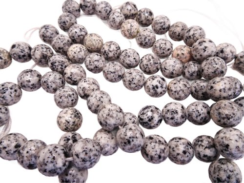 (image for) Black white grey agate rounds #1214-T13