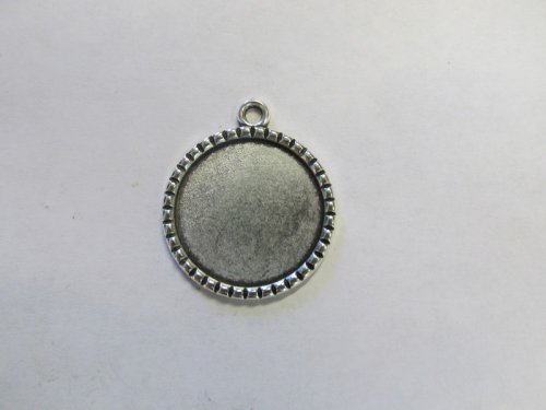 (image for) Blank round bezel 25mm inside #BLP37