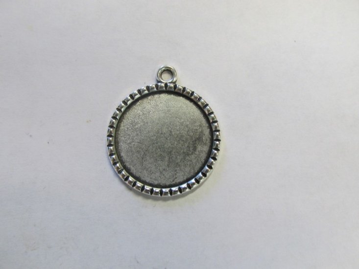 (image for) Blank round bezel 25mm inside #BLP37