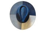 (image for) Block Color Wide brim - Blue