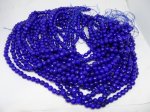 (image for) Blue faceted crystal 6mm beads #1524D