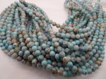 (image for) seafoam Jasper round beads 8mm #T1240