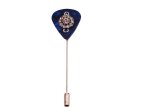 (image for) Guitar pick hat pin - Blue #hatpin-4