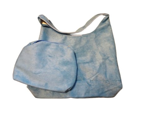 (image for) Vegan Suede Boho bag - Blue