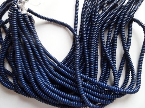(image for) Blue rondelle 2x6mm #1933
