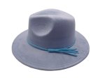 (image for) YOUTH Short Brim vegan suede hat - Light Blue