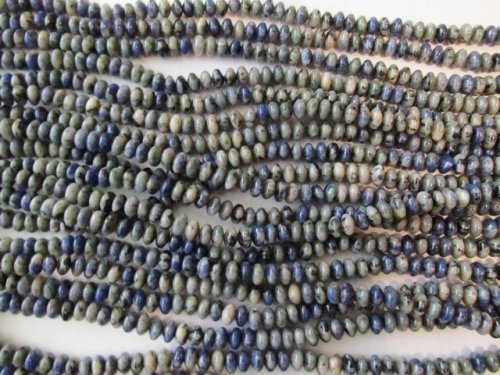 (image for) Blue Sodalite rondell 5x8mm #1621-TU