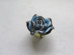 (image for) Turquoise/yellow flower #FL25