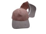 (image for) Vegan suede Two Tone baseball cap - Two Tone Blush/Gray