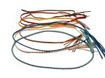 (image for) Braided faux leather hat band (8pcs)