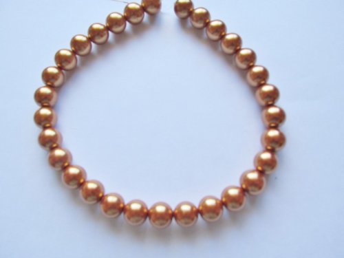 (image for) Bronze Glass Rounds #1631