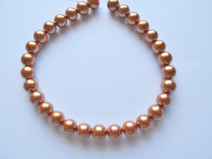 (image for) Bronze Glass Rounds #1631