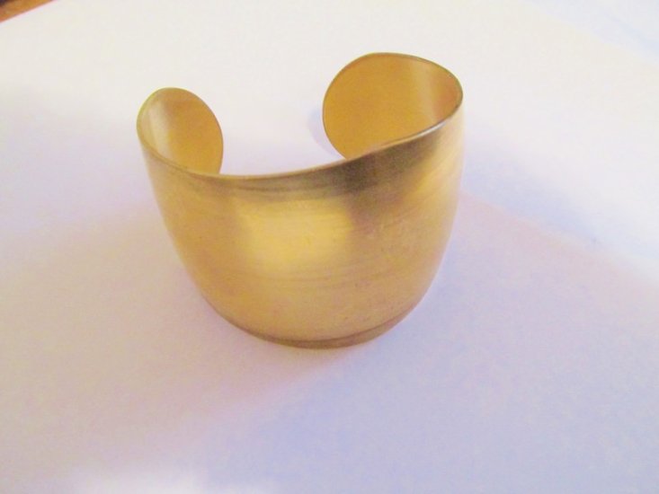 (image for) Raw brass Cuff #SAL-6188