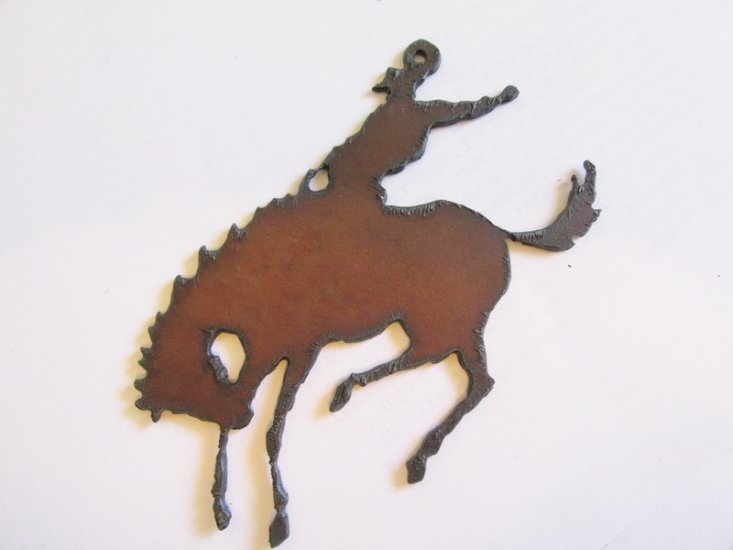 (image for) Bronc rider Ornament #RR011-BOrnament