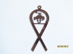 (image for) Awareness ribbon with bronc #300-496-262