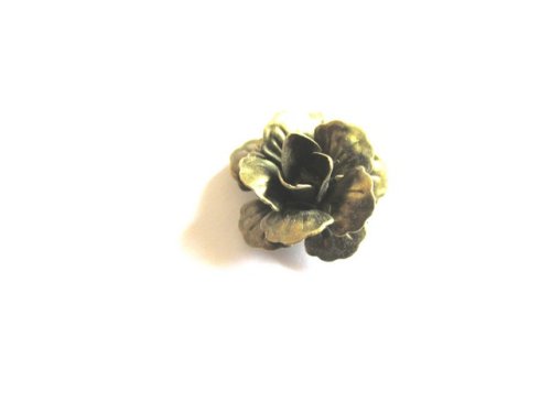 (image for) Bronze metal rose #EY100