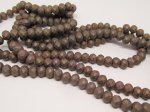(image for) Bronze mat glass crystals #6x8mm #1612-TU