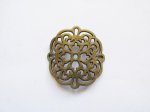 (image for) Bronze scrolled bracelet connector #Con-45