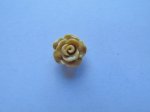 (image for) Brown Light Brown Resin Flower #FL44
