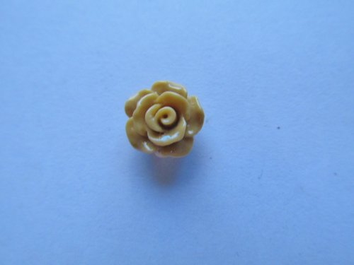 (image for) Brown Light Brown Resin Flower #FL44