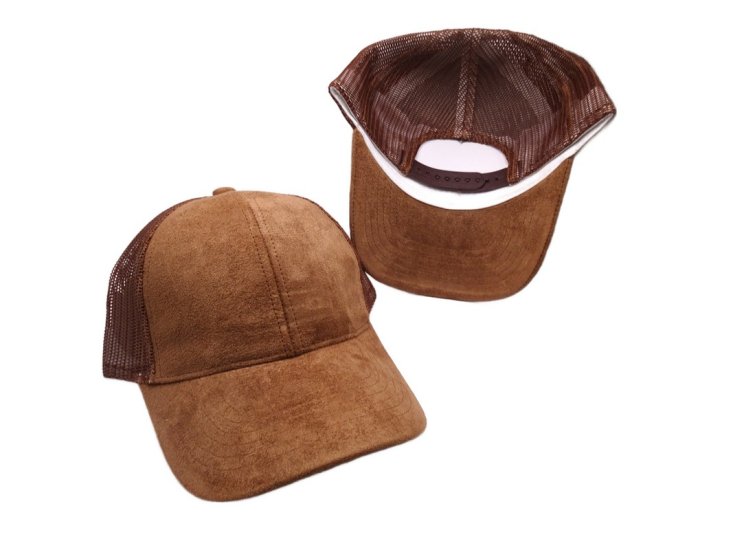 (image for) Mesh snap back baseball cap - Brown